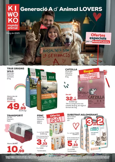 Catálogo Kiwoko en Barcelona | Generació A d'Animal Lovers | 24/4/2025 - 28/5/2025