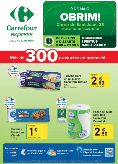 Catálogo Carrefour Express | OBRIM! | 9/5/2025 - 23/5/2025