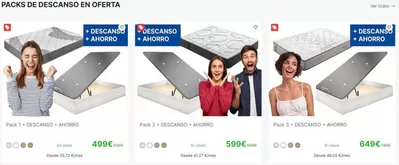 Catálogo Mobiprix en Barcelona | PACKS DE DESCANSO EN OFERTA | 5/5/2025 - 19/5/2025