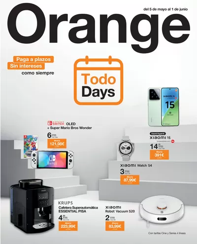 Catálogo Orange en Cartagena | Del 5 de mayo al 1 de junio | 5/5/2025 - 1/6/2025