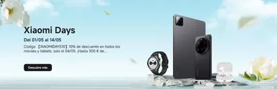 Catálogo Xiaomi en Málaga | Xiaomi days | 5/5/2025 - 14/5/2025