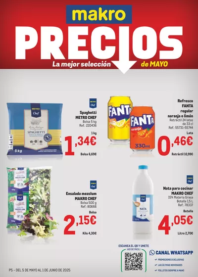 Catálogo Makro en Llanera | Makro Precios Norte II | 5/5/2025 - 1/6/2025