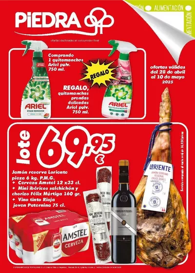 Catálogo Supermercados Piedra en Santa Coloma de Gramenet | Ofertas válidas del 28 de abril al 10 de mayo | 28/4/2025 - 10/5/2025