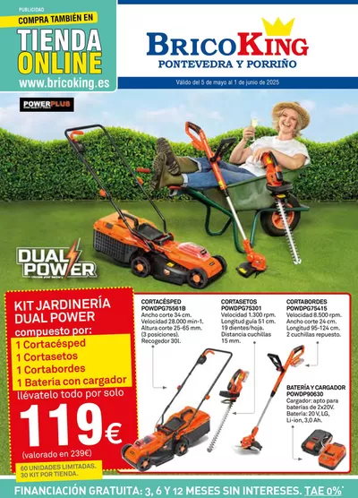 Catálogo Bricoking en Porriño | Válido del 5 de mayo al 1 de junio | 5/5/2025 - 1/6/2025