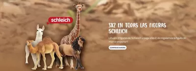 Ofertas de Juguetes y Bebés en Valladolid | 3x2 en todas las figuras schleich de Dideco | 5/5/2025 - 18/5/2025