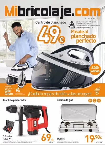 Ofertas de Jardín y Bricolaje en Bermeo | ¡Cuida tu ropa y di adiós a las arrugas! de Mi Bricolaje | 1/5/2025 - 30/6/2025