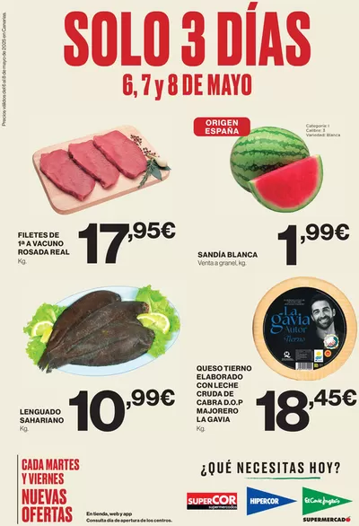 Catálogo Hipercor en Las Palmas de Gran Canaria | SOLO 3 DÍAS | 6/5/2025 - 8/5/2025