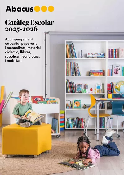 Ofertas de Juguetes y Bebés en Sant Celoni | Catàleg Escolar 2025-2026 de Abacus | 6/5/2025 - 31/12/2026