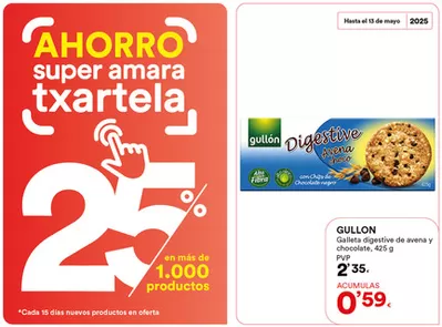 Catálogo SUPER AMARA en Errenteria | ¡25% de AHORRO en más de 1.000 productos al mes! | 6/5/2025 - 13/5/2025