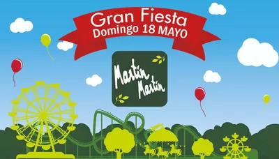 Catálogo Martín Martín en Zaragoza | FIESTA MARTIN MARTIN EN EL PARQUE DE ATRACCIONES | 6/5/2025 - 18/5/2025