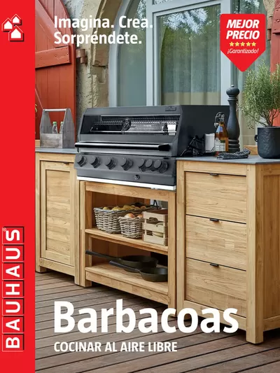 Ofertas de Jardín y Bricolaje en Humanes de Madrid | Barbacoas, cocinar al aire libre de BAUHAUS | 8/5/2025 - 6/6/2025