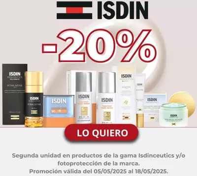 Ofertas de Perfumerías y Belleza en Picanya | Promoción de ISDIN de Perfumerías Laguna | 6/5/2025 - 18/5/2025