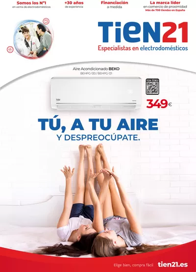 Catálogo Tien 21 en Valladolid | TIEN 21 AIRE ACONDICIONADO 2025 | 7/5/2025 - 31/8/2025
