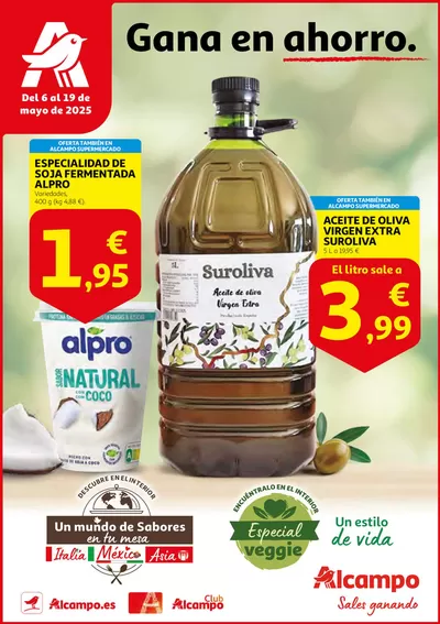Catálogo Alcampo en Villaviciosa | Gana en ahorro | 7/5/2025 - 19/5/2025
