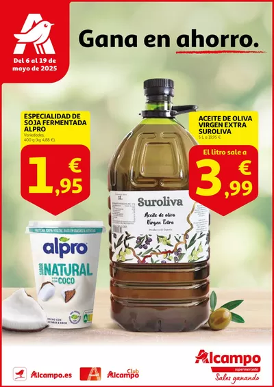 Catálogo Alcampo en Vitoria | Gana en ahorro | 7/5/2025 - 19/5/2025