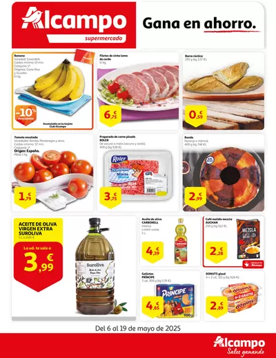 Catálogo Alcampo | Gana en ahorro | 7/5/2025 - 19/5/2025