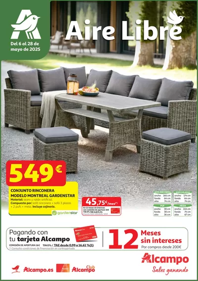 Catálogo Alcampo en Marbella | Aire Libre | 7/5/2025 - 28/5/2025