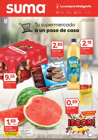 Catálogo Suma Supermercados en Málaga | Oferta válida del 14 al 27 de Mayo de 2025 | 14/5/2025 - 27/5/2025