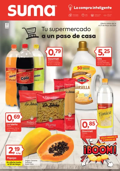Catálogo Suma Supermercados | Tu supermercado a un paso de casa | 14/5/2025 - 27/5/2025