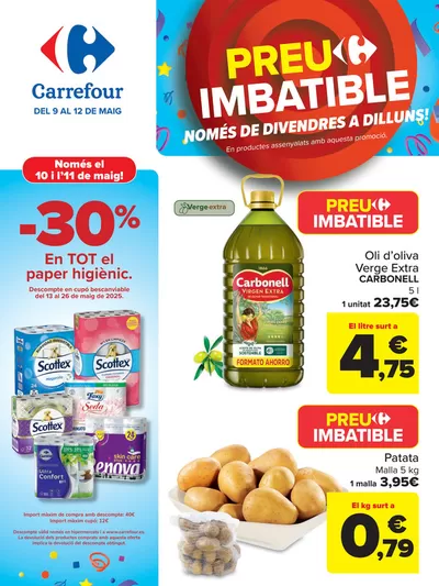 Catálogo Carrefour en Girona | PRECIO IMBATIBLE  | 9/5/2025 - 12/5/2025