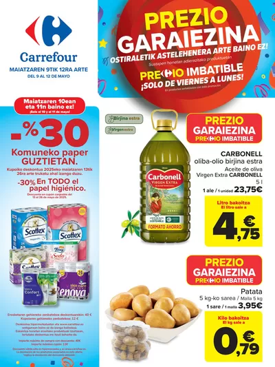 Catálogo Carrefour en Bilbao | PRECIO IMBATIBLE  | 9/5/2025 - 12/5/2025