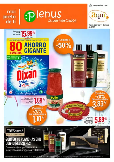 Ofertas de Hiper-Supermercados en Arbo | Válido do 2 ao 14 de maio de Supermercados Aquí | 7/5/2025 - 14/5/2025