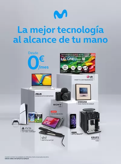 Catálogo Movistar en Ceuta | La mejor tecnología al alcance de tu mano | 7/5/2025 - 4/6/2025