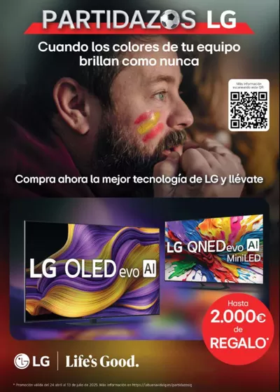 Ofertas de Informática y Electrónica en Ramales de la Victoria | Partidazos LG de LG | 7/5/2025 - 31/8/2025