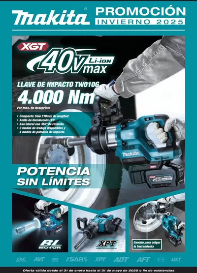 Ofertas de Jardín y Bricolaje en Villena | Promoción otoño MAKITA de Ferri | 7/5/2025 - 31/5/2025