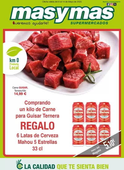 Catálogo Masymas en Oviedo | Oferta válida del 8 al 14 de Mayo de 2025 | 8/5/2025 - 14/5/2025