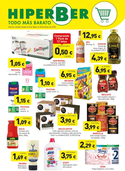 Catálogo Hiperber en Elche | Ofertas válidas desde el 8 de Mayo al 28 de Mayo | 8/5/2025 - 28/5/2025