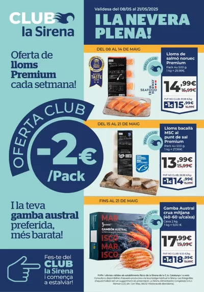 Catálogo La Sirena en Olot | Validesa del 08/05 al 21/05/2025 | 8/5/2025 - 21/5/2025