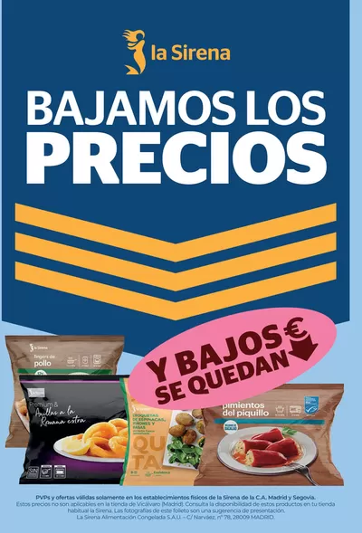 Catálogo La Sirena en Madrid | BAJAMOS LOS PRECIOS | 8/5/2025 - 21/5/2025