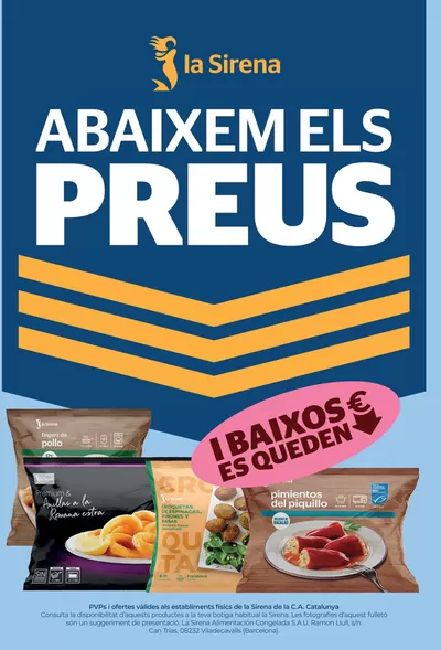 Catálogo La Sirena en Olot | ABAIXEM ELS PREUS | 8/5/2025 - 21/5/2025