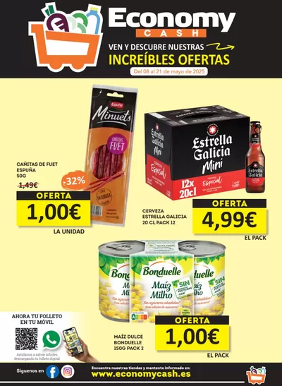 Catálogo Economy Cash en Almassora | Del 08 al 21 de mayo | 8/5/2025 - 21/5/2025