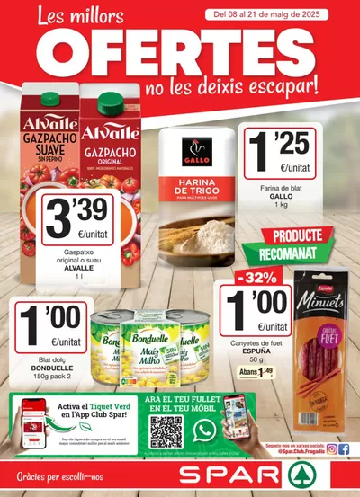 Catálogo SPAR Fragadis en Ametlla de Mar | Del 08 al 21 de maig | 8/5/2025 - 21/5/2025
