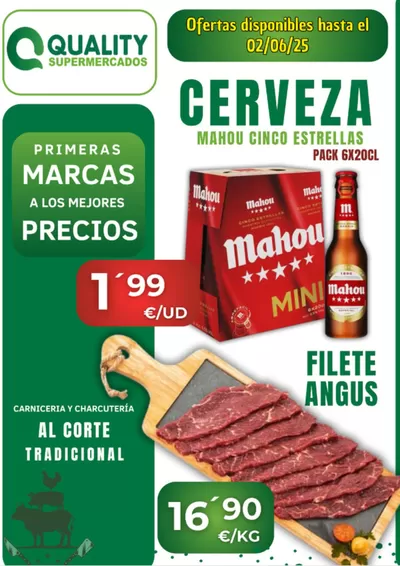 Catálogo Quality Supermercados en Alicante | Ofertas disponibles hasta el 02/06/25 | 8/5/2025 - 2/6/2025