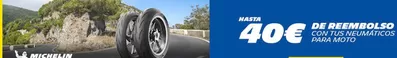Ofertas de Coches, Motos y Recambios en Cervelló | HASTA 40€ DE REEMBOLSO CON TUS NEUMÁTICOS PARA MOTO de Rodi | 8/5/2025 - 31/7/2025