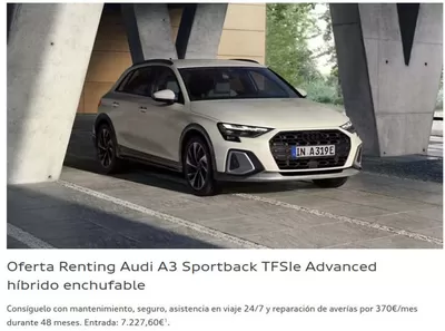 Catálogo Audi en Trobajo del Camino | Promociones Audi TFSIe híbrido enchufable | 8/5/2025 - 31/5/2025