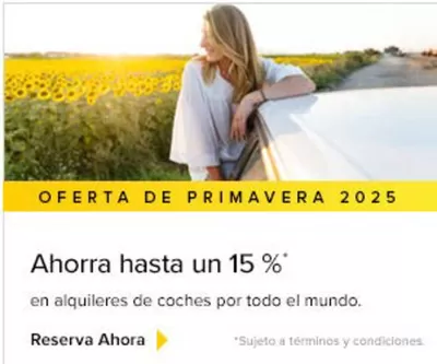 Catálogo Hertz en Santander | Oferta de primavera: -15 % en todo el mundo | 8/5/2025 - 30/9/2025