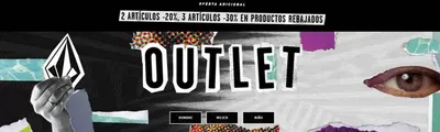 Ofertas de Deporte en Tomares | 2 ARTÍCULOS -20%, 3 ARTÍCULOS -30% EN PRODUCTOS REBAJADOS de Volcom | 8/5/2025 - 19/5/2025