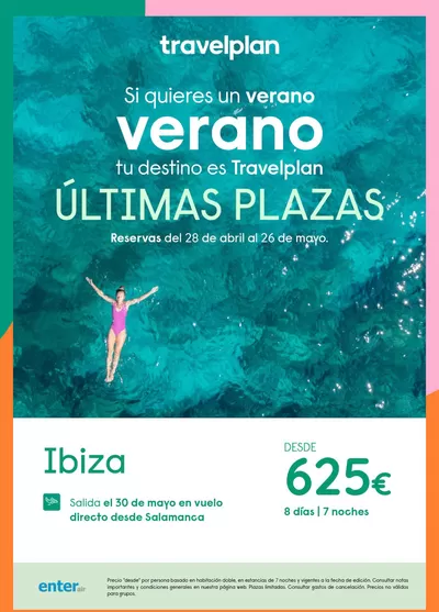 Ofertas de Viajes en Gelves | Travelplan Ibiza de Travelplan | 9/5/2025 - 26/5/2025