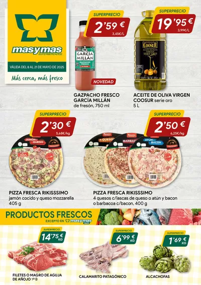 Catálogo Masymas en Pilar de la Horadada | VÁLIDA DEL 8 AL 21 DE MAYO | 9/5/2025 - 21/5/2025