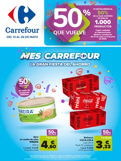 Catálogo Carrefour | Mes Carrefour | 13/5/2025 - 22/5/2025