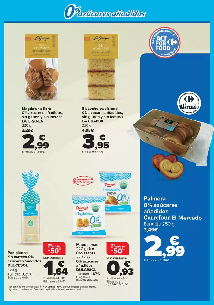 Catálogo Carrefour | SIN AZUCARES AÑADIDOS | 13/5/2025 - 26/5/2025