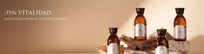 Ofertas de Perfumerías y Belleza | -15% VITALIDAD de ALQVIMIA | 9/5/2025 - 31/5/2025