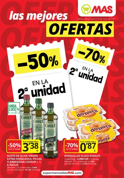 Catálogo Supermercados MAS en Málaga | Ofertas válidas hasta el 29 de mayo | 12/5/2025 - 29/5/2025