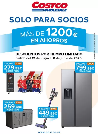Catálogo Costco en Getafe | VÁLIDO DEL 12 DE MAYO AL 8 DE JUNIO | 12/5/2025 - 8/6/2025