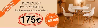 Ofertas de Hogar y Muebles en Vallirana | SEMANA DEL COMEDOR de Expo Mobi | 12/5/2025 - 18/5/2025