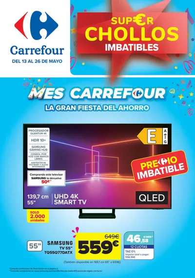 Catálogo Carrefour en Cocentaina | CHOLLOS NO ALIMENTACION | 13/5/2025 - 26/5/2025
